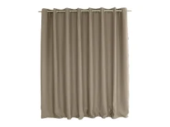 ENJOY HOME Cortina opaca de alambre negro de gran anchura 300 x 240 cm Marru00f3n Outlet