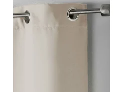 Douceur d'intérieur Cortina opaca para radiador de baja altura con un 90 % de oscurecimiento 135 x 180 cm Marfil Sale