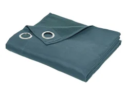 Best Today Cortina Essential Aislamiento térmico Azul oscuro Verde Turquesa 140 x 240 cm Azul verdoso