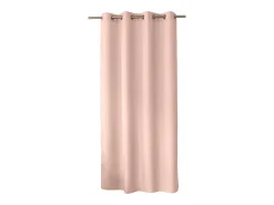 DECOSTAR Cortina unida con ollaos Rosa Clearance