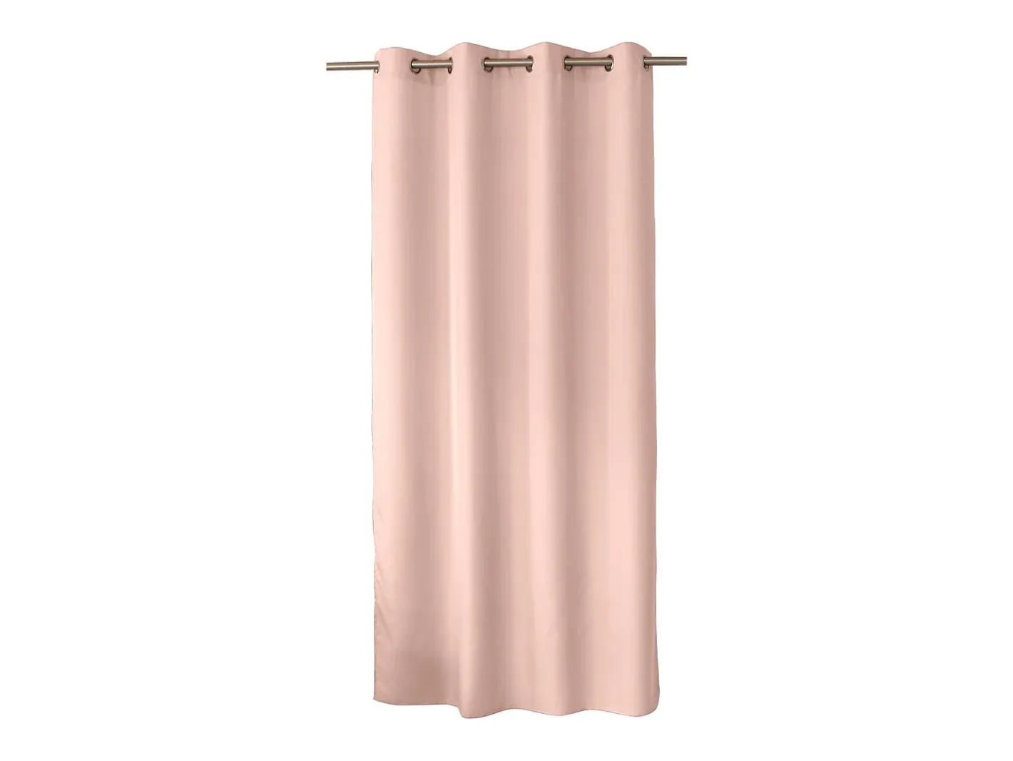 DECOSTAR Cortina unida con ollaos Rosa Clearance