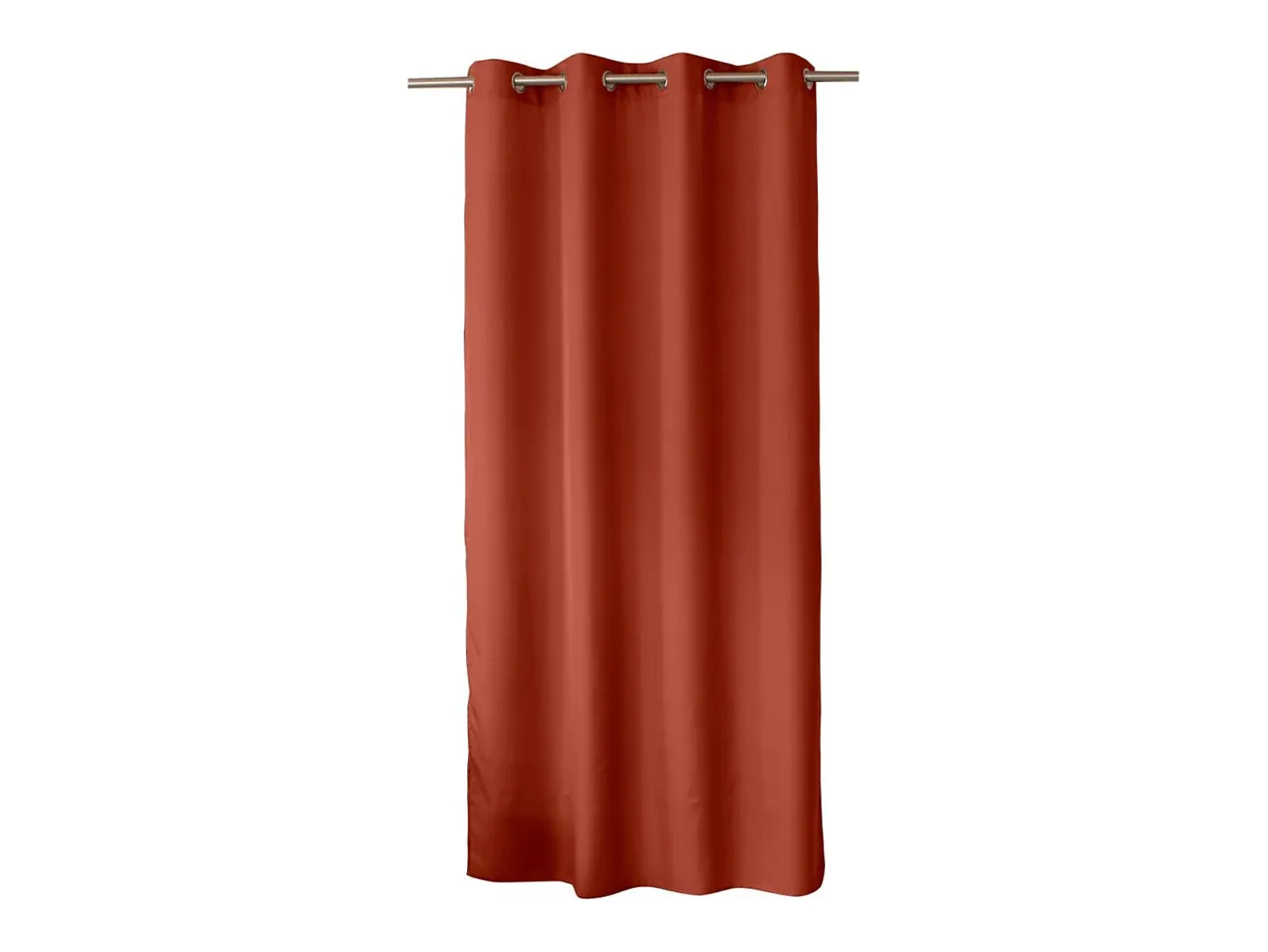 Clearance DECOSTAR Cortina unida con ollaos Naranja