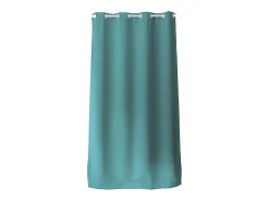DECOSTAR Ropa De Casa-Cortina unida con ollaos Azul oscuro