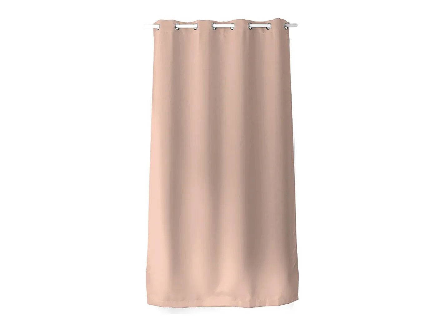DECOSTAR Ropa De Casa-Cortina unida con ollaos Azul oscuro