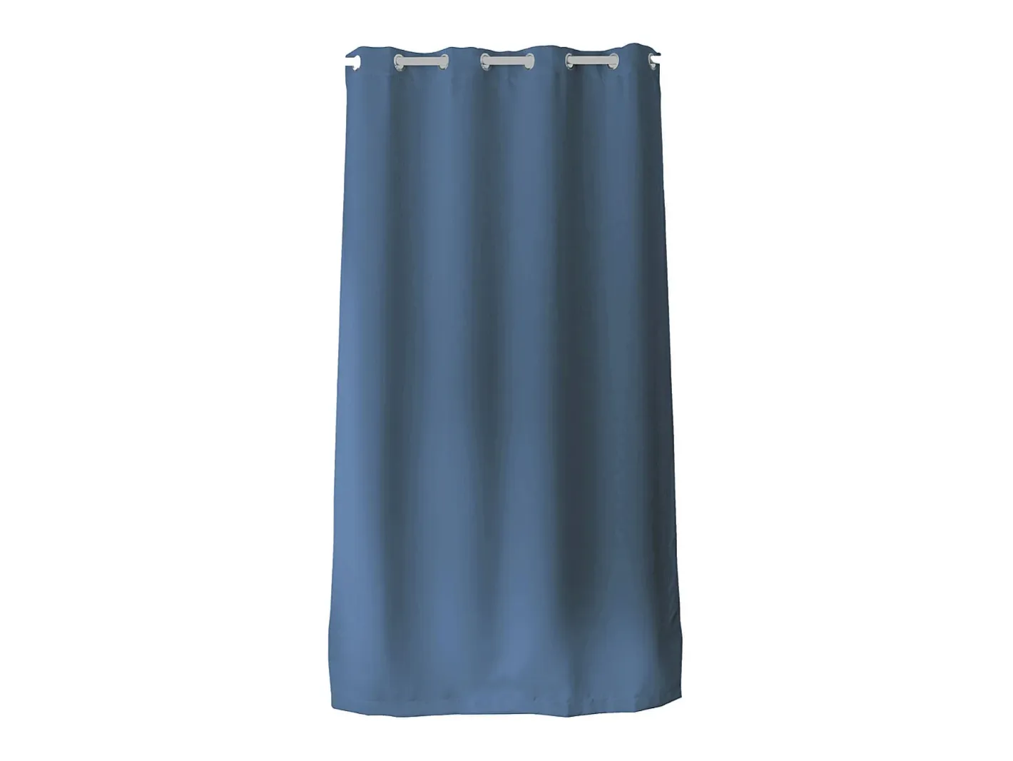 DECOSTAR Ropa De Casa-Cortina unida con ollaos Azul oscuro