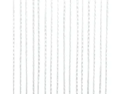 Hot Cortinas de flecos 2 piezas 100x250 cm blancas ES524168 Blanco