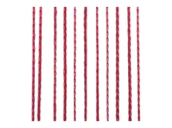 Cortinas de flecos 2 piezas 100x250 cm burdeos ES372746 Rojo Online