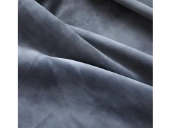 Ropa De Casa-Cortinas opacas anillas 2 uds terciopelo antracita 140x175 cm ES703996 Gris antracita