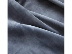 Cortinas opacas anillas 2 uds terciopelo antracita 140x225 cm ES781716 Gris antracita Discount