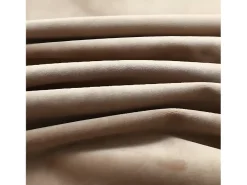 Cortinas opacas con anillas 2 pzas terciopelo 140x245 cm ES639829 Beige Sale