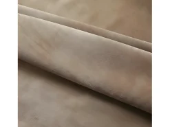 Cortinas opacas con ganchos 2 uds terciopelo 140x245 cm ES506460 Beige Outlet