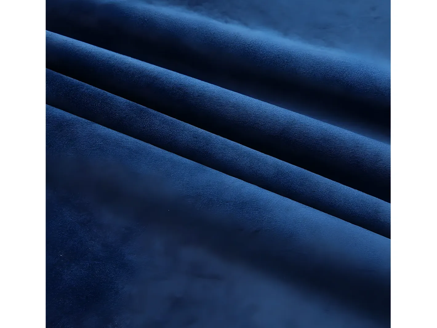 Cortinas opacas ganchos 2 pzas terciopelo oscuro 140x225cm ES142189 Azul Hot