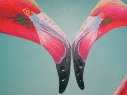 MCW Cuadro al óleo flamenco pintado a mano Multicolor Online