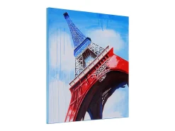 MCW Cuadro al óleo Torre Eiffel pintado a mano Multicolor Online