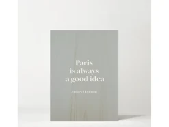 Sale DECOWOOD Cuadro de madera Paris Good Idea Multicolor