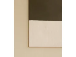 DECOWOOD Cuadro decorativo sobre lienzo de algodón pintado artesanalmente con pintura al oleo sin marco de 80x100cm - MARINA - Multicolor Clearance