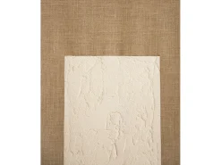 DECOWOOD Cuadro decorativo sobre lienzo de lino pintado artesanalmente con pintura al oleo sin marco de 100x150cm - MAYA - Multicolor Discount