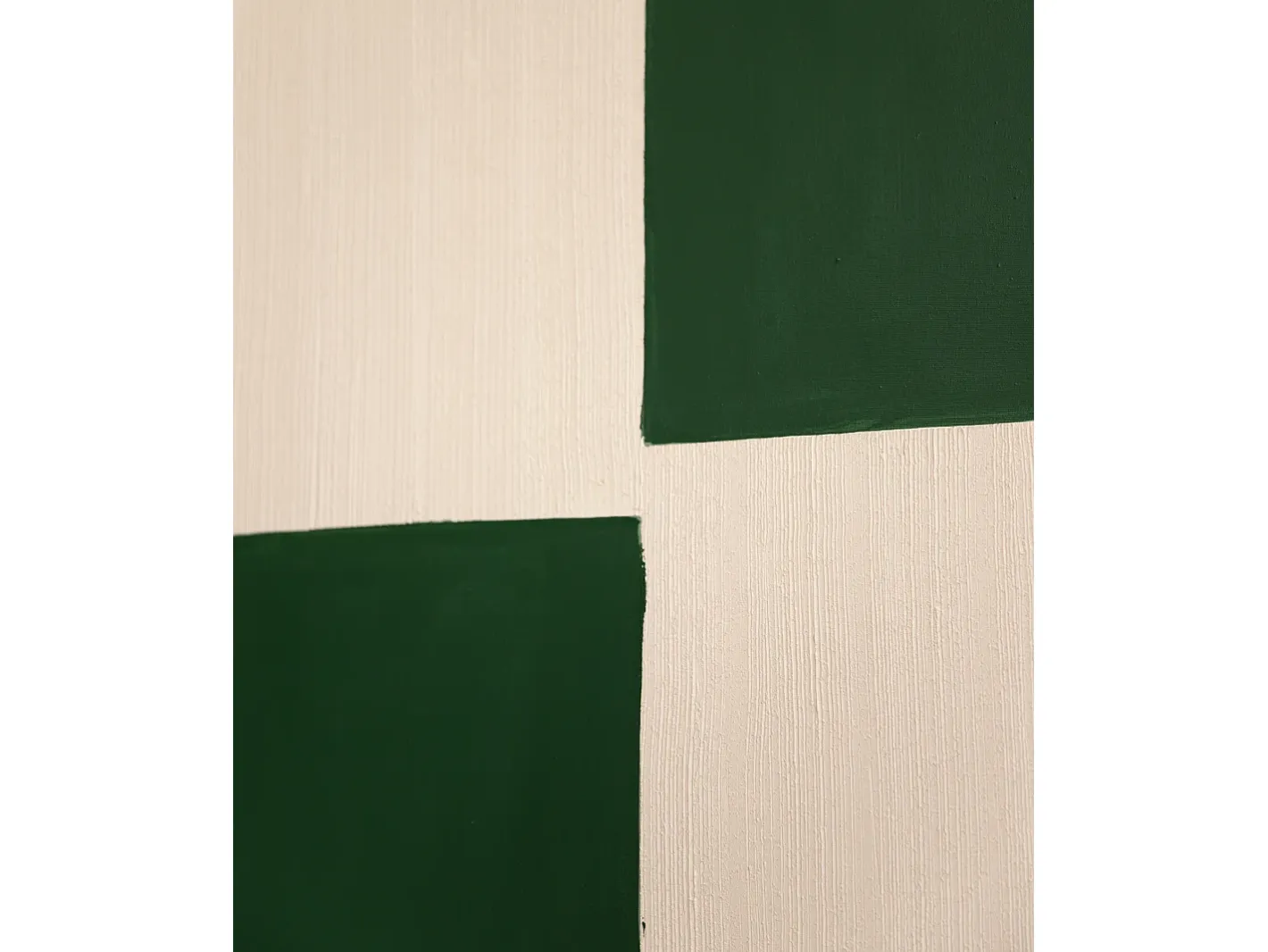 DECOWOOD Cuadro-Cuadro decorativo sobre lienzo de algodón con marco de madera negro pintado artesanalmente con pintura al oleo de 60x80cm - PRISMA - Multicolor