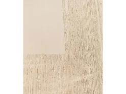 Clearance DECOWOOD Cuadro decorativo sobre lienzo de algodón con marco de madera negro pintado artesanalmente con pintura al oleo de 80x100cm - DEVA - Beige