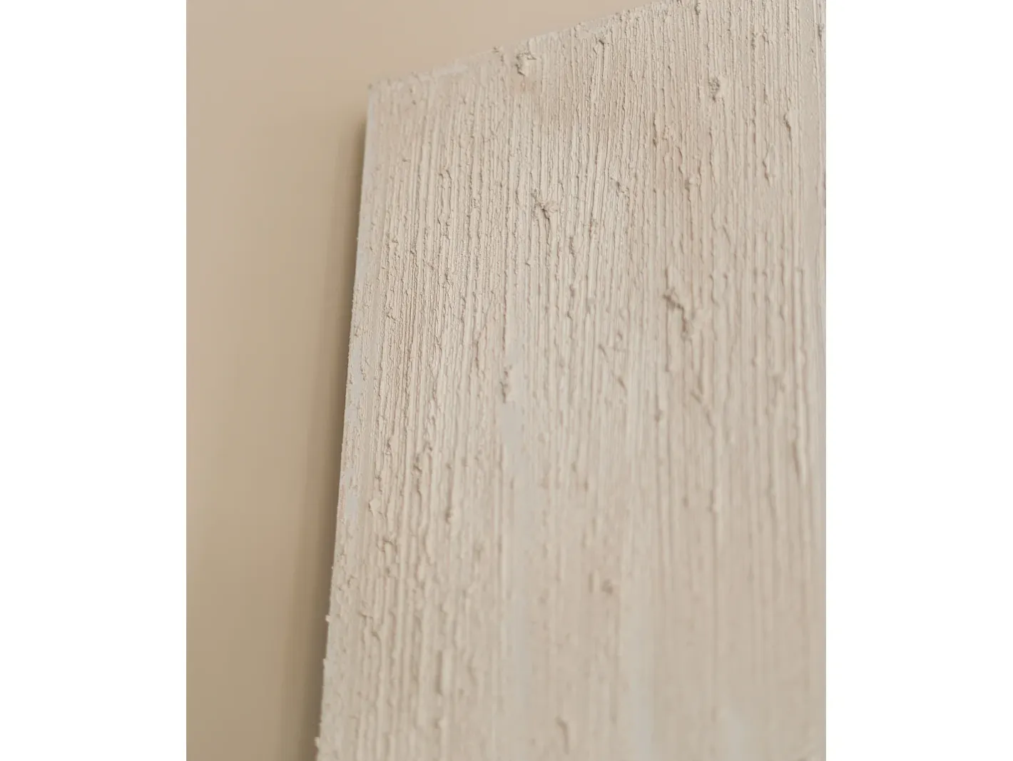 DECOWOOD Cuadro decorativo sobre lienzo de algodón pintado artesanalmente con pintura al oleo sin marco de 80x100cm - ADRIANA - Beige Hot