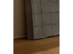 Online DECOWOOD Cuadro decorativo sobre lienzo de algodón con marco de madera negro pintado artesanalmente con pintura al oleo de 100x150cm - JAN - Marru00f3n