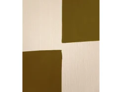 Outlet DECOWOOD Cuadro decorativo sobre lienzo de algodón con marco de madera negro pintado artesanalmente con pintura al oleo de 100x150cm - PRISMA - Multicolor