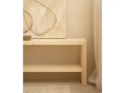 DECOWOOD Cuadro-Cuadro decorativo sobre lienzo de algodón pintado artesanalmente con pintura al oleo sin marco de 60x80cm - FLORENS - Multicolor