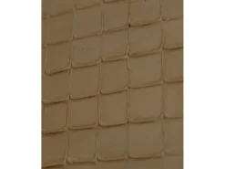 Online DECOWOOD Cuadro decorativo sobre lienzo de algodón con marco de madera blanco pintado artesanalmente con pintura al oleo de 100x150cm - JAN - Dorado