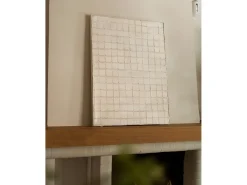Best DECOWOOD Cuadro decorativo sobre lienzo de algodón con marco de madera marrón oscuro pintado artesanalmente con pintura al oleo de 100x150cm - JAN - Beige