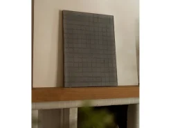 Hot DECOWOOD Cuadro decorativo sobre lienzo de algodón pintado artesanalmente con pintura al oleo sin marco de 60x80cm - JAN - Marru00f3n