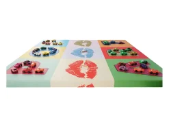 Online MCW Cuadro Pop Art + Coches Multicolor