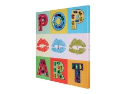 Online MCW Cuadro Pop Art + Coches Multicolor