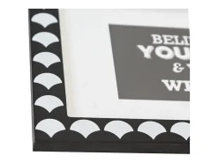 Cuadros Set de 4 infantiles MDF y negro 22 x 16/ 38 x 40cm Blanco Outlet