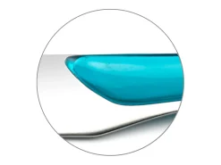 Amefa Cubierto-Cubertería de 24 piezas Eclat Moderna y Brillante Azul turquesa