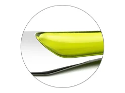 Outlet Amefa Cubertería de 24 piezas Eclat Verde Anís Moderna y Vibrante - Mangos Brillantes Verde Anís - Acero Inoxidable Microdentado Verde claro