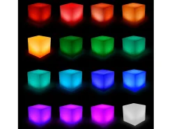 Best Sweeek Cubo de luz led con pilas Multicolor