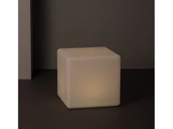 Sale Ledkia Cubo LED RGBW Recargable 40x40 cm 400 mm Blanco