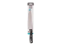 Discount 5five Cuchillo de Cocina Acero Inoxidable ABS (20 cm) Negro