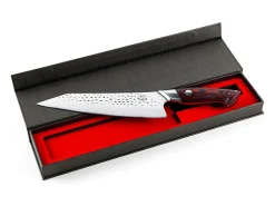 Somagic Cubierto-Cuchillo de cocinero de 8 pulgadas, gama Magma - Rojo