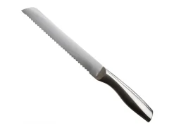 5five Cubierto-Cuchillo para Pan Secret de Gourmet Acero Inoxidable (21 cm) Gris