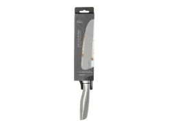 5five Cubierto-Cuchillo para Pan Secret de Gourmet Acero Inoxidable (21 cm) Gris