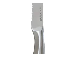 5five Cubierto-Cuchillo para Pan Secret de Gourmet Acero Inoxidable (21 cm) Gris