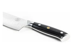 Somagic Cubierto-Cuchillo SANTOKU de 7 pulgadas, gama Signature - Negro