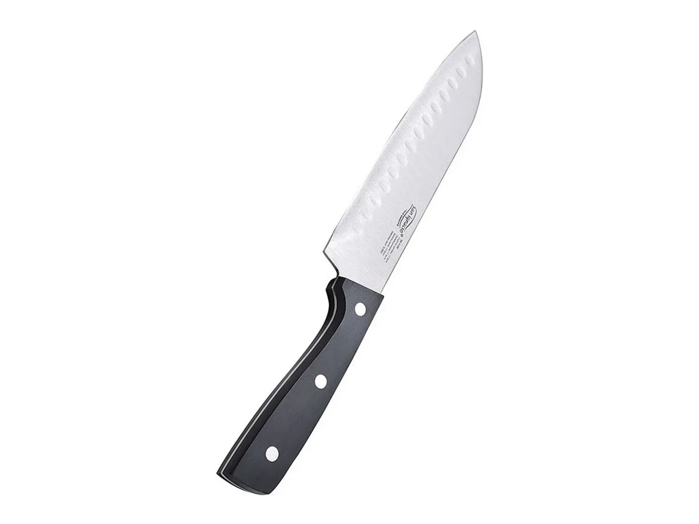Sale San Ignacio Cuchillo Santoku Expert Acero Inoxidable Satinado ABS (17,5 cm) Color natural claro