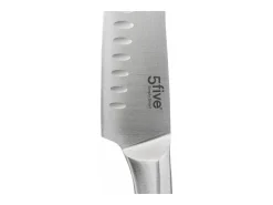 Outlet 5five Cuchillo Santoku Secret de Gourmet Acero Inoxidable (31,5 cm) Gris