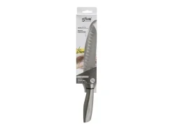 Outlet 5five Cuchillo Santoku Secret de Gourmet Acero Inoxidable (31,5 cm) Gris
