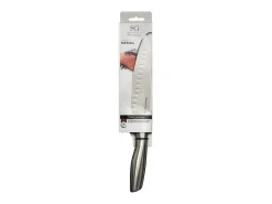 Outlet 5five Cuchillo Santoku Secret de Gourmet Acero Inoxidable (31,5 cm) Gris