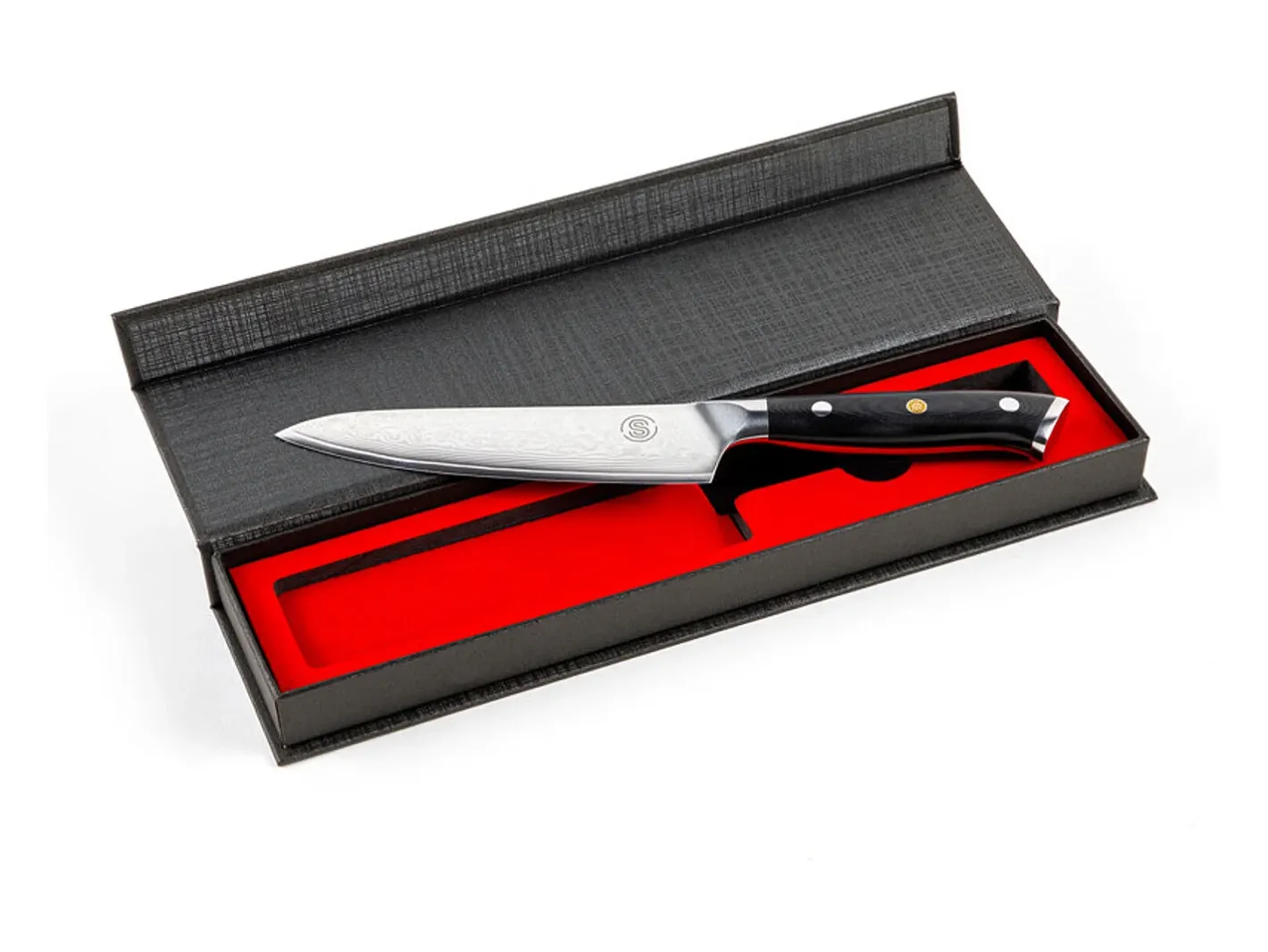 Somagic Cuchillo UTILITY 5 pulgadas, gama Signature - Negro