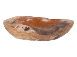 House Nordic Vajilla-Cuenco de teca Ø 30 x 10 cm Marru00f3n