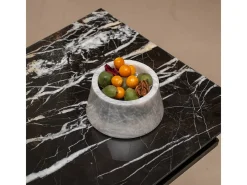 Outlet Cuenco decorativo de mármol Gris
